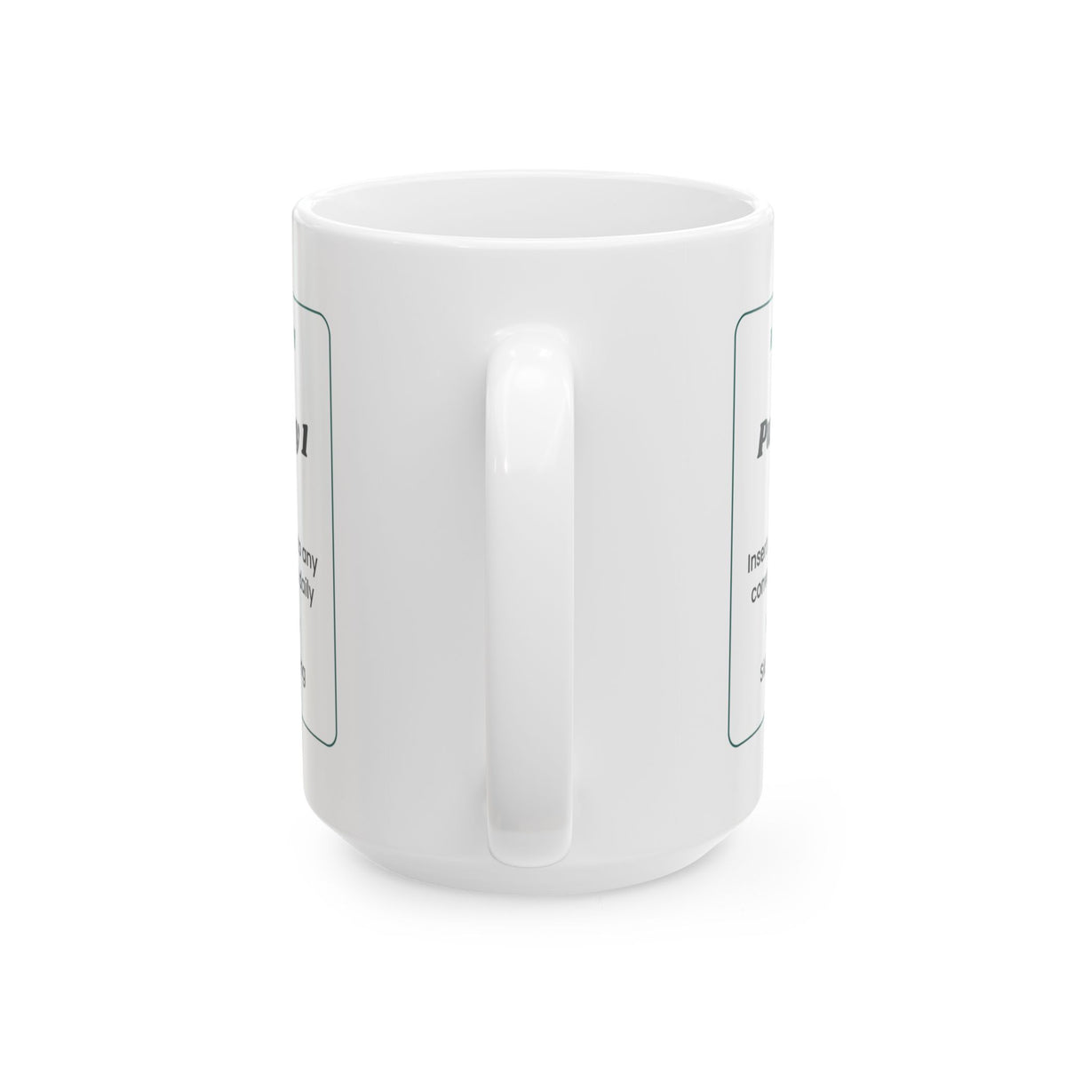 Funny Dad Garage Apothecary Prescription Coffee Mug For Dad