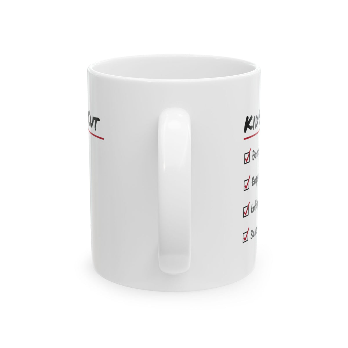 Barber Coffee Mug Lollipop Ready Save A Curl For Mom First Haircut