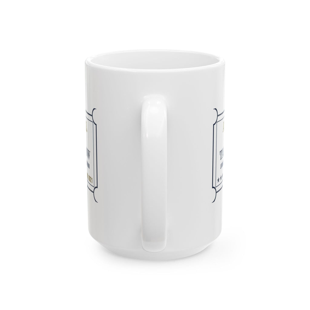 Funny Family Christmas Coffee Mug Annual Talent Show Ticket
