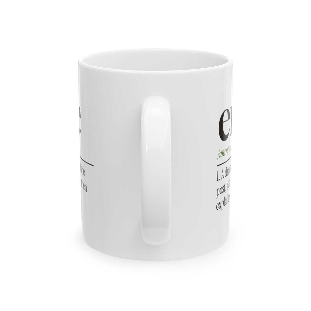 Pickleball Coffee Mug Erne Definition For Pickleball Lovers