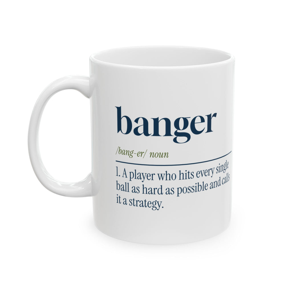 Funny Pickleball Coffee Mug Banger Definition For Pickleball Players