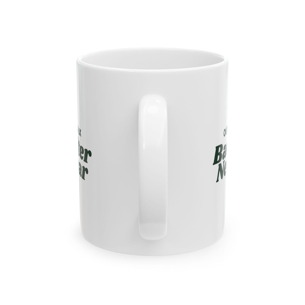 Funny Christmas Coffee Mug Out Of Small Talk Back After New Year