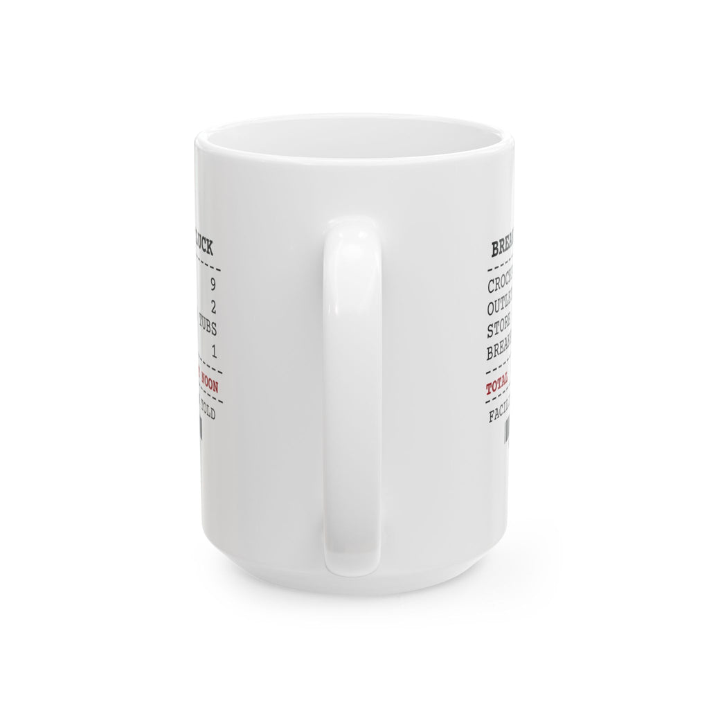 Funny Christmas Coworker Coffee Mug Nine Crockpots Two Outlets