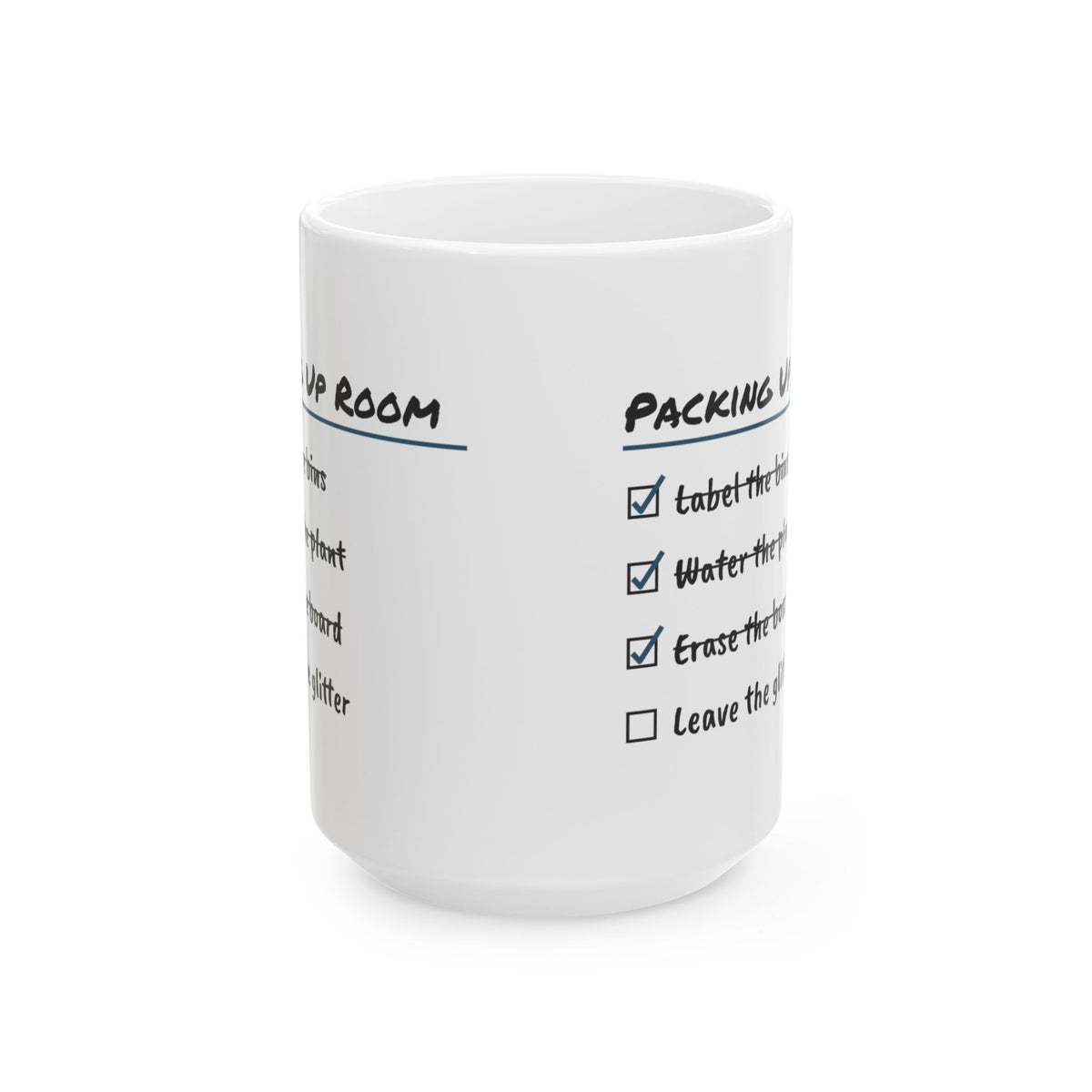 Funny Packing Up Classroom Coffee Mug For Teachers