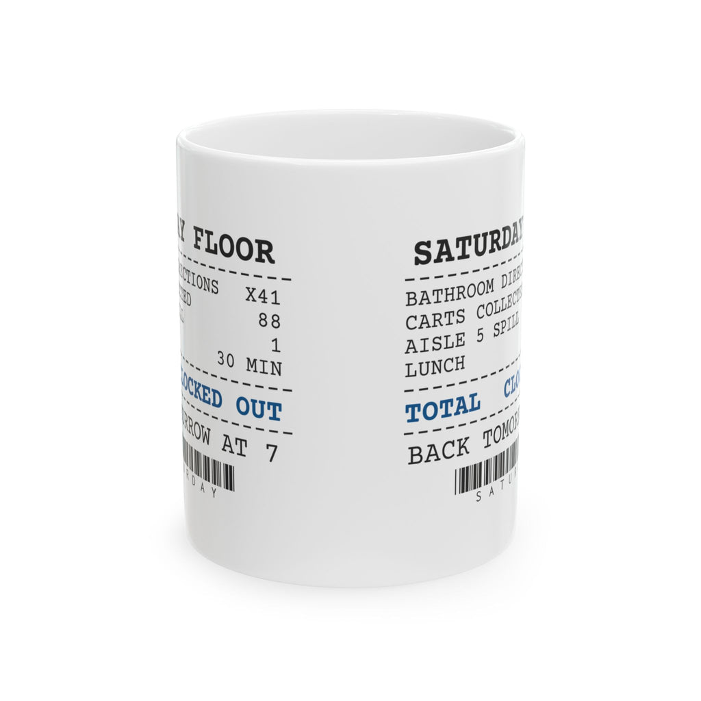 Funny Retail Coffee Mug Bathroom Directions 41 Carts Collected 88