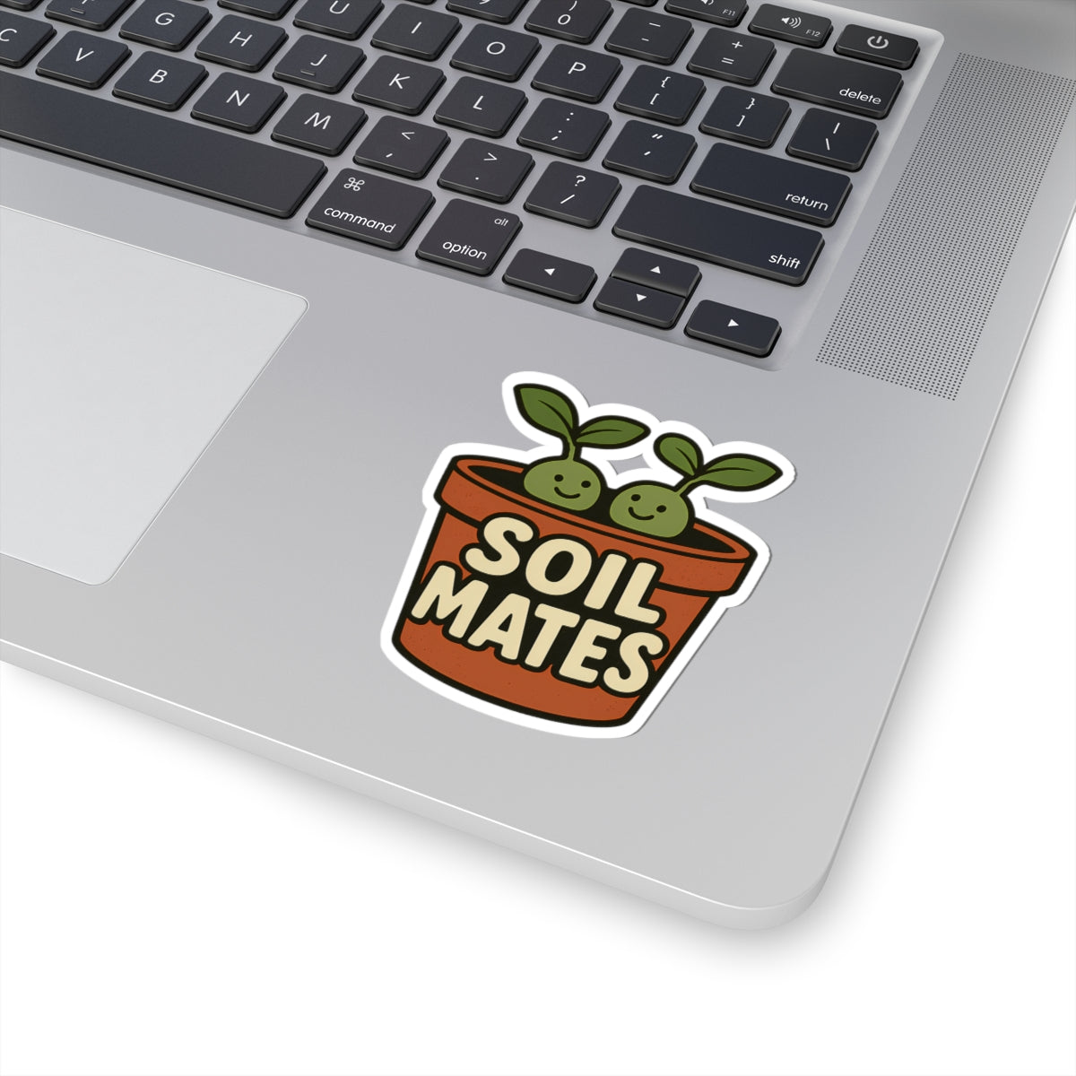 Funny Soil Mates Gardening Couple Plant Lover Sticker