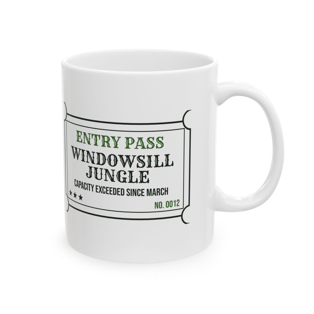 Windowsill Jungle Coffee Mug For Plant Lovers