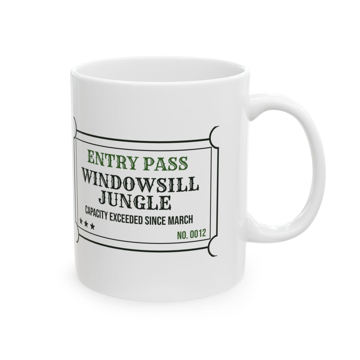 Windowsill Jungle Coffee Mug For Plant Lovers
