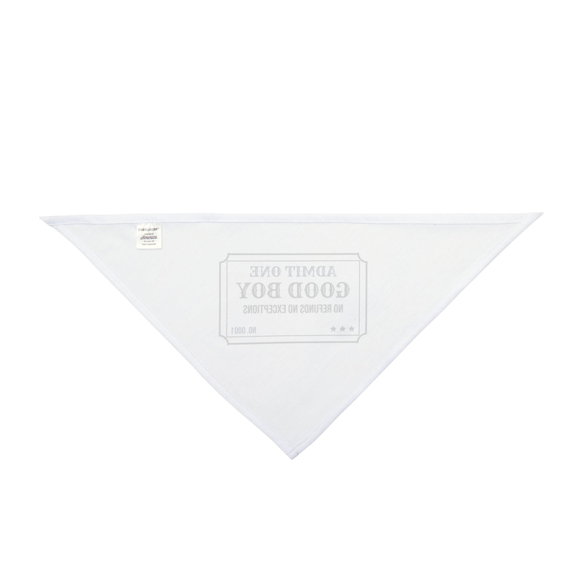 Funny Dog Dad Ticket Dog Bandana Good Boy For Dog Owner