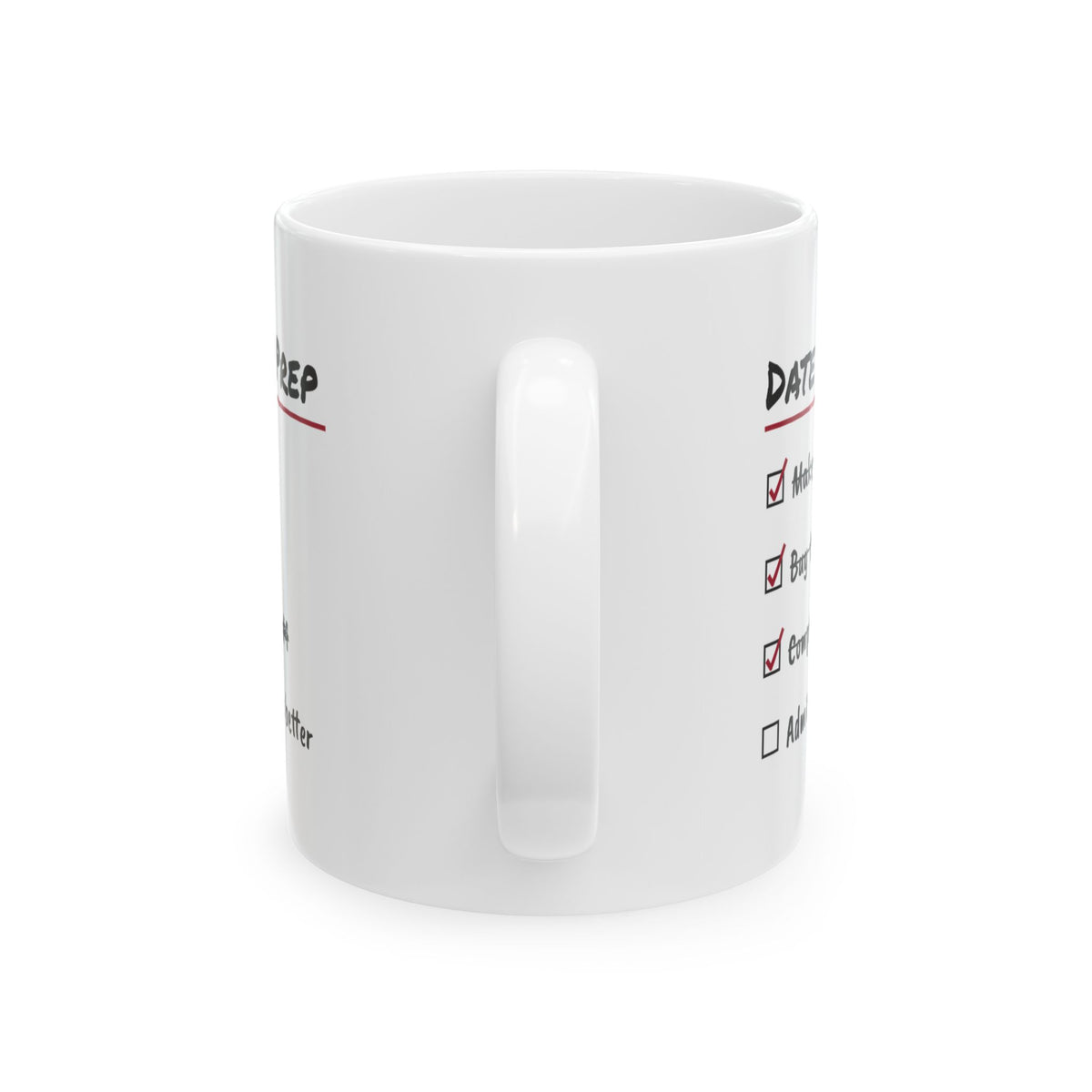 Funny Wife Coffee Mug Date Night Checklist For Wife