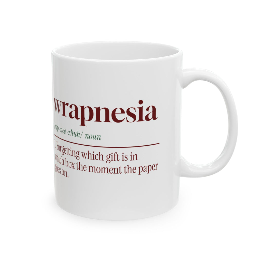 Funny Christmas Wrapping Coffee Mug Wrapnesia Dictionary Definition