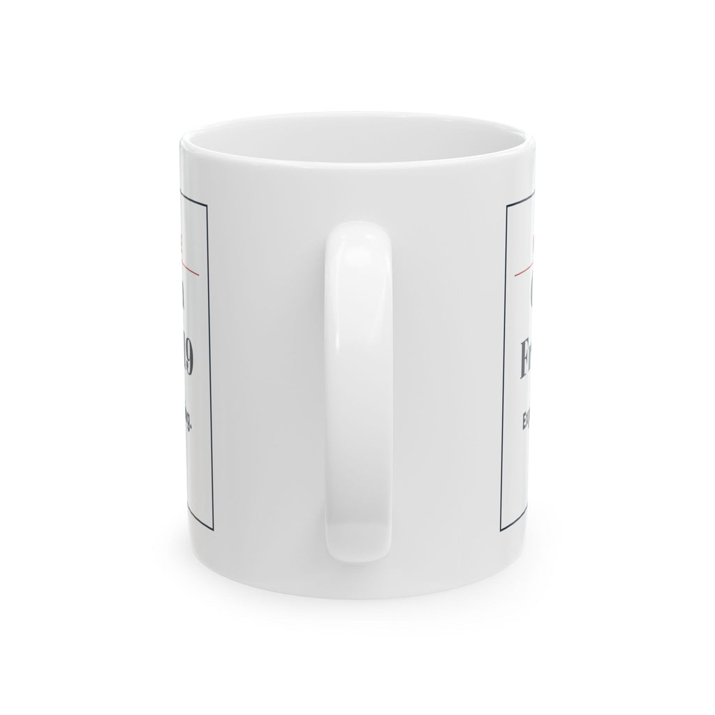 Funny Retail Worker Christmas Coffee Mug Coupon From 2019 Ticket