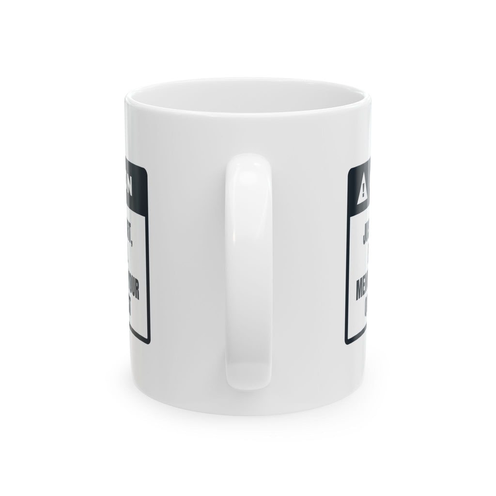 Funny Nurse Coffee Mug Just Gave Report Ask Fast