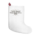 Newlywed Christmas Stocking Cards Signed From Both Of Us 2026