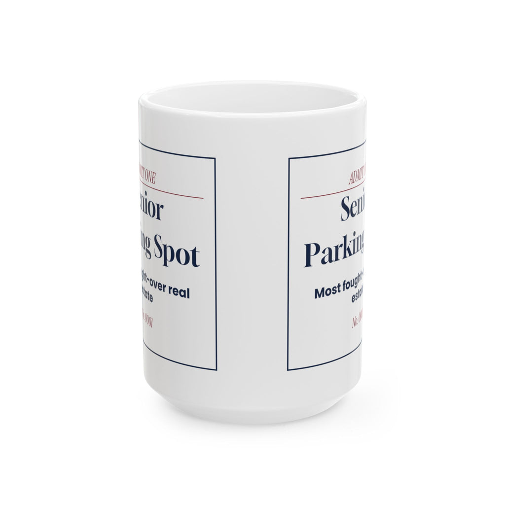Funny Senior Parking Spot Coffee Mug Graduation Mug For Grad