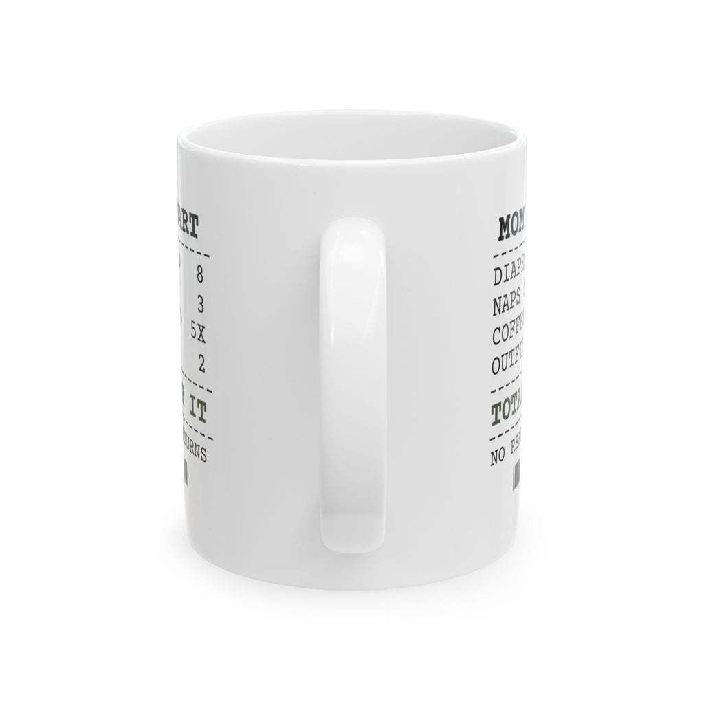 New Mom Coffee Mug New Mom Receipt Total: Worth It