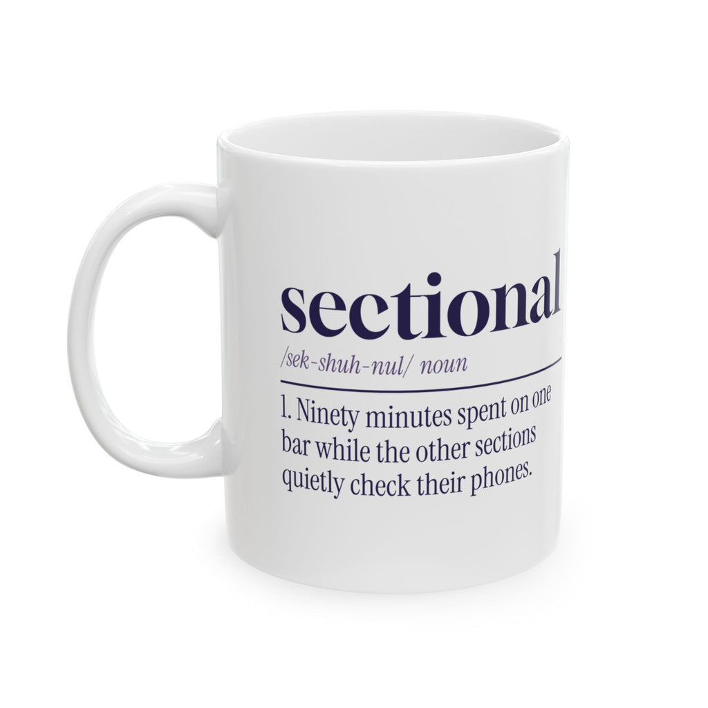 Funny Choir Coffee Mug Sectional Dictionary Definition For Choir Singers