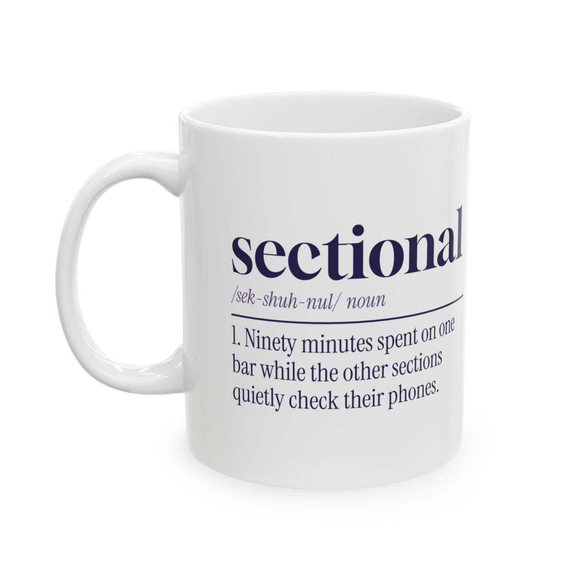 Funny Choir Coffee Mug Sectional Dictionary Definition For Choir Singers