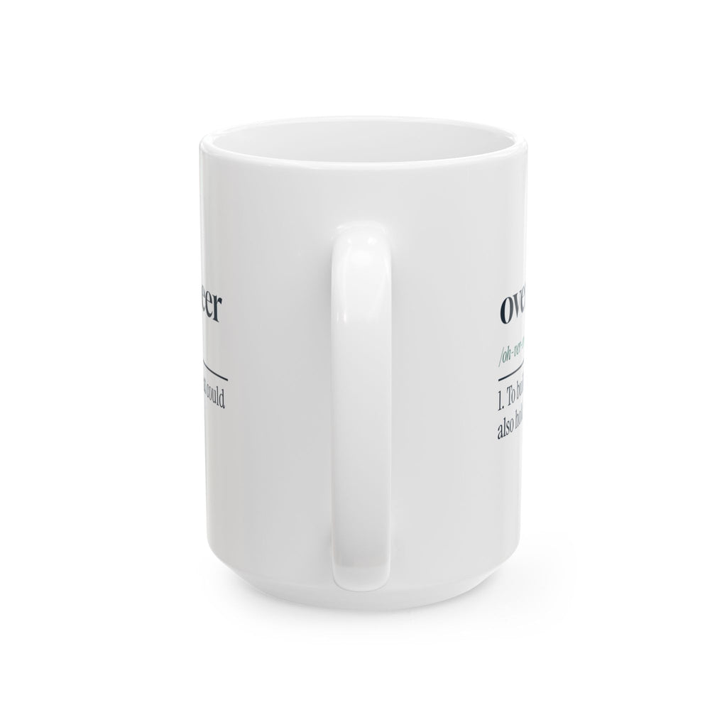 Funny Engineer Coffee Mug Overengineer Definition For Engineers