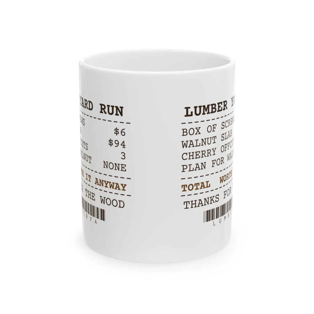 Funny Woodworking Coffee Mug Went For Screws Came Home With Walnut