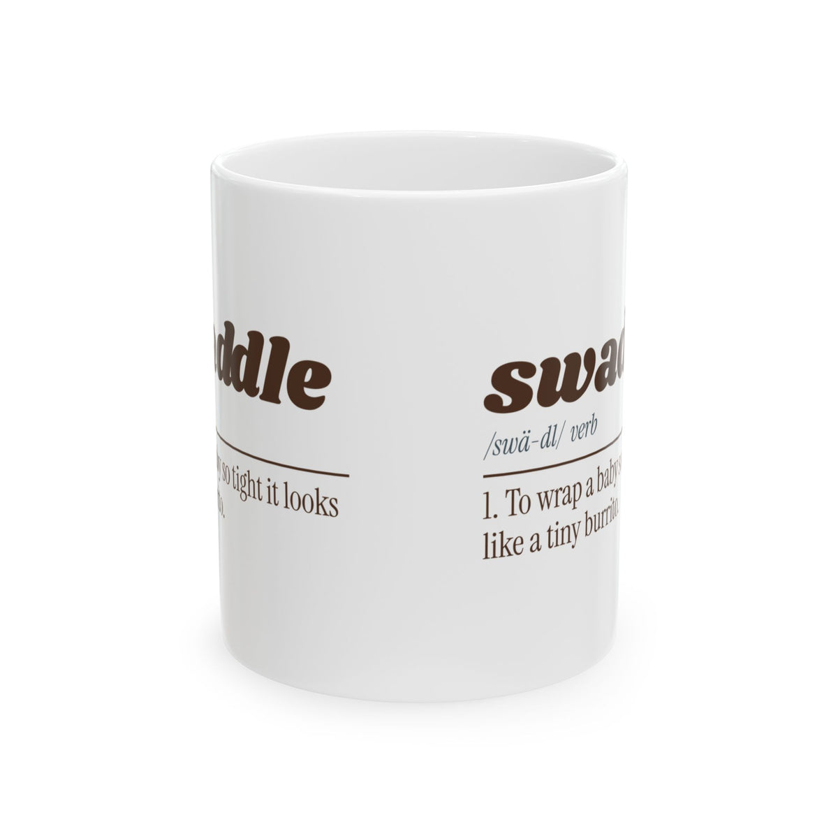 New Dad Mug Swaddle Verb Tiny Burrito For Fathers