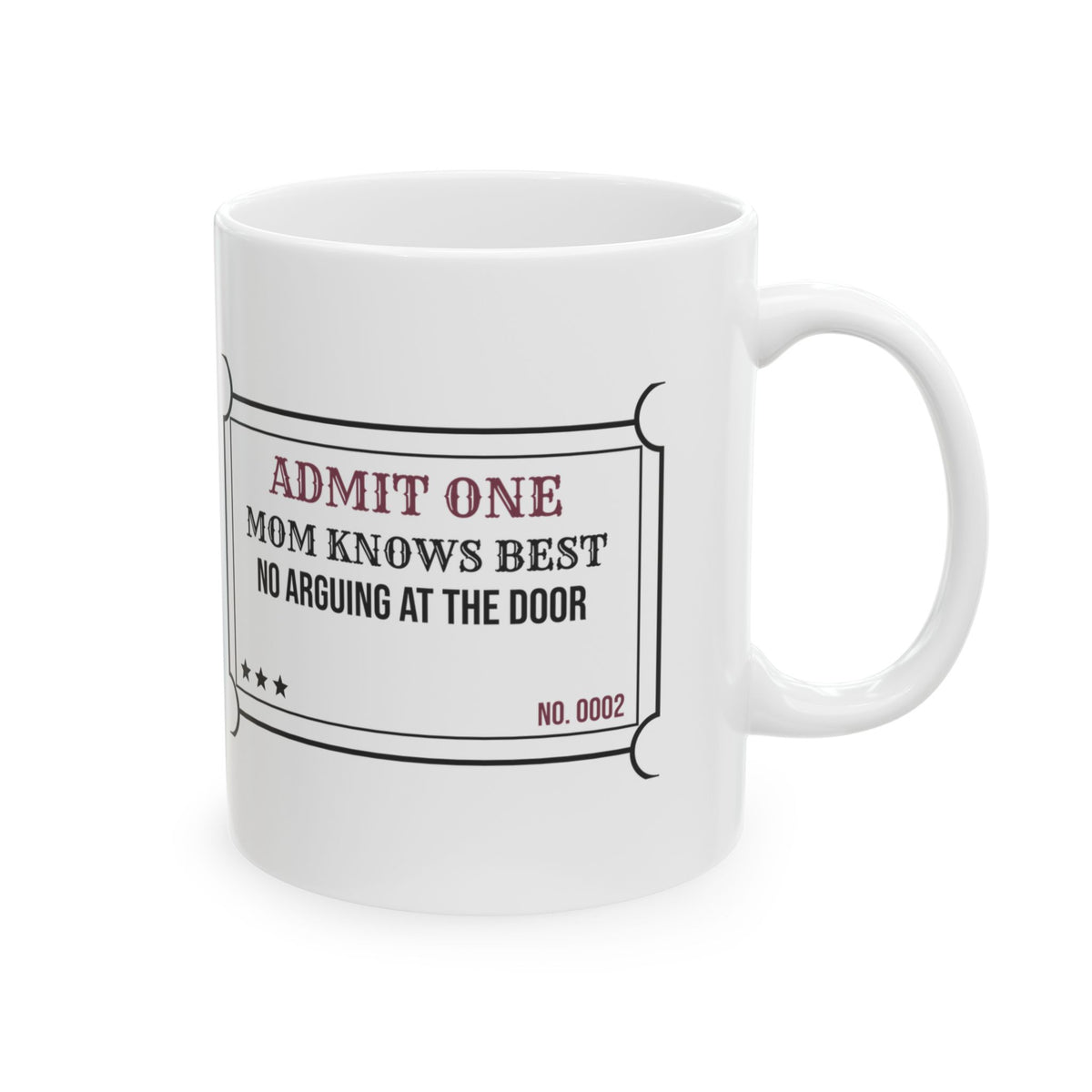 Mom Knows Best Coffee Mug For Mom