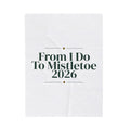 Christmas Throw Blanket From I Do To Mistletoe 2026 For Newlyweds