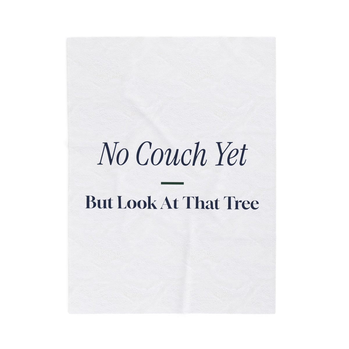 Funny Christmas Throw Blanket No Couch Yet For New Homeowners