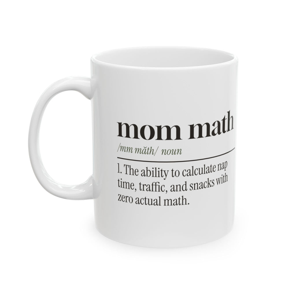 Mom Math Coffee Mug Mom Math Does Not Compute