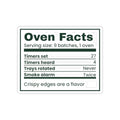 Funny Christmas Baking Sticker Oven Facts For Cookie Bakers