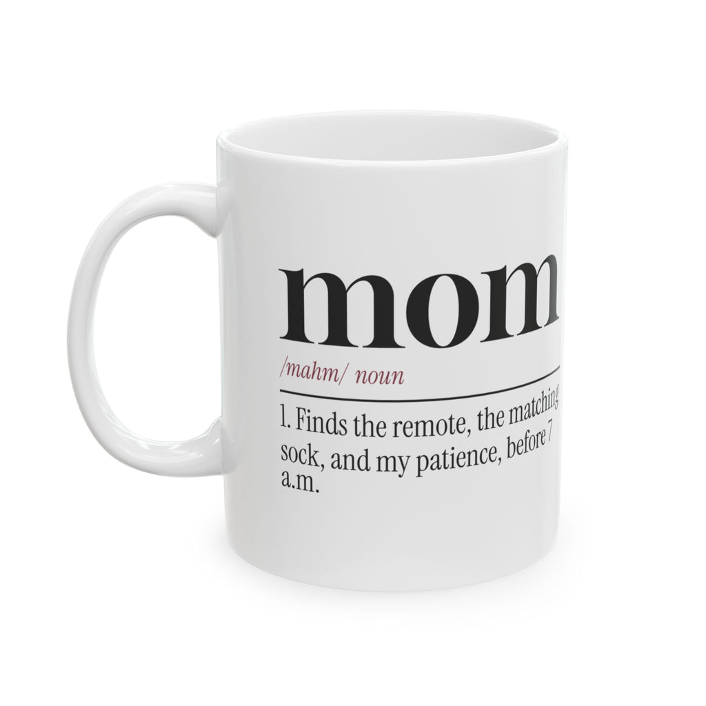 Funny Mom Dictionary Coffee Mug Finds Everything For Wife