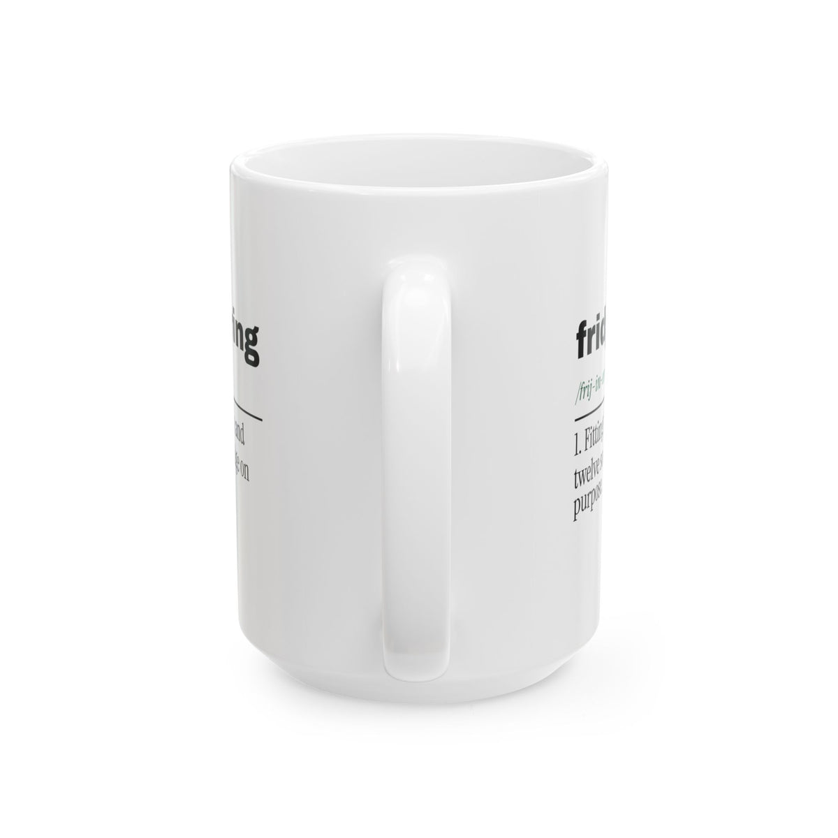 Funny Christmas Coffee Mug Fridgineering Dictionary Holiday Host