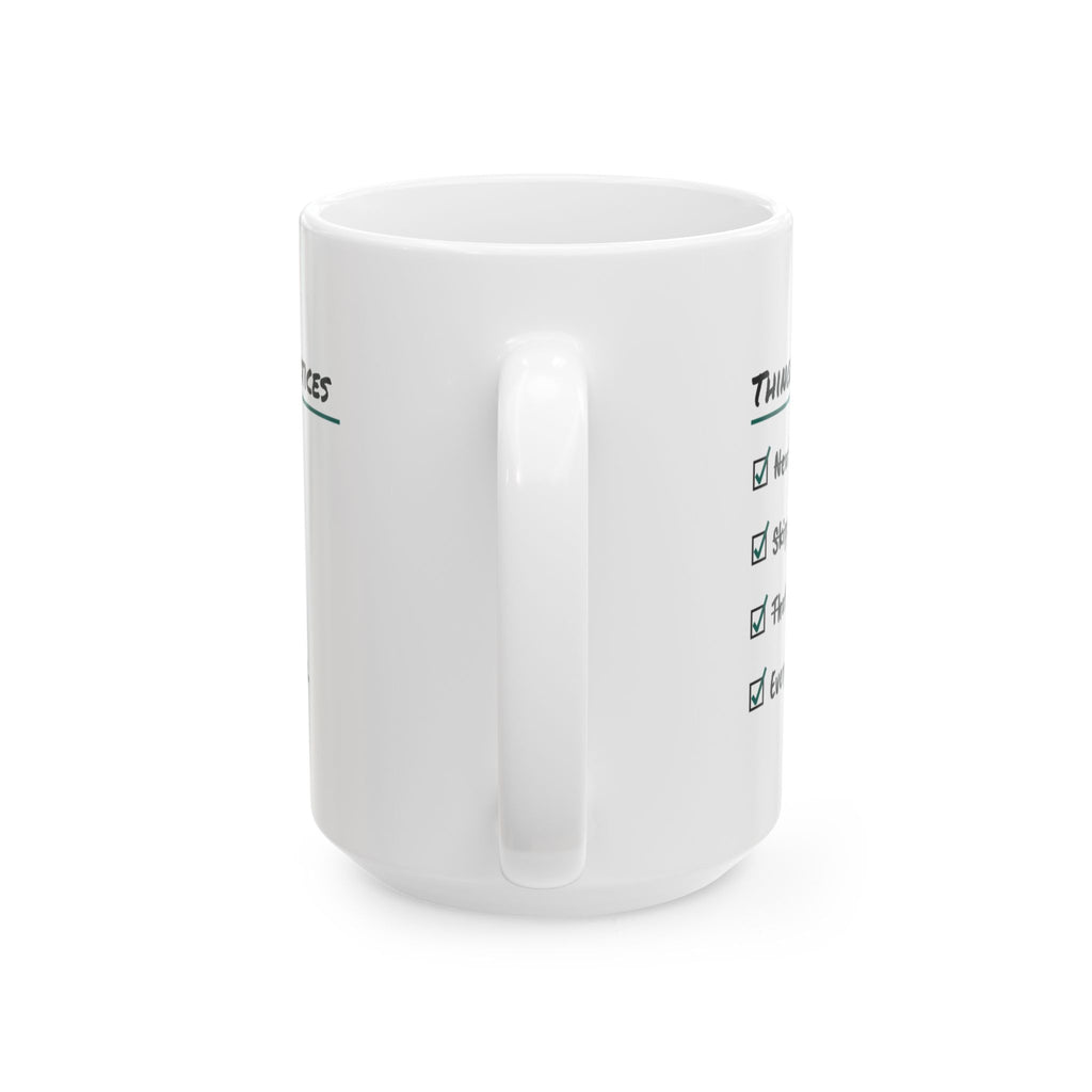 Funny Mom Checklist Coffee Mug Things Mom Notices For Moms