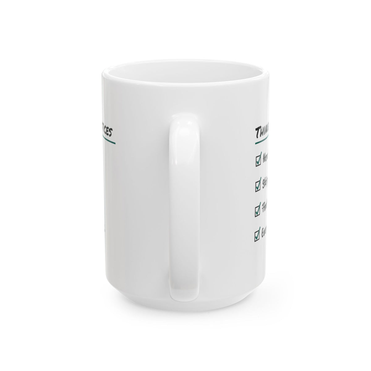 Funny Mom Checklist Coffee Mug Things Mom Notices For Moms