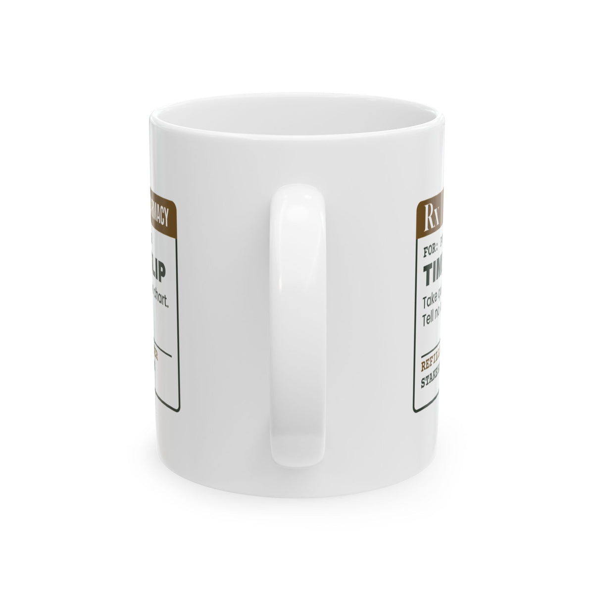 Funny Project Manager Coffee Mug Timeline Slip Prescription