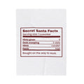 Funny Christmas Coworker Throw Blanket Secret Santa Facts Label