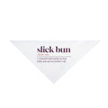 Funny Dance Mom Dog Bandana Slick Bun Dictionary Definition