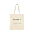 Funny Christmas Tote Bag Most Likely To Buy Themselves A Present Family