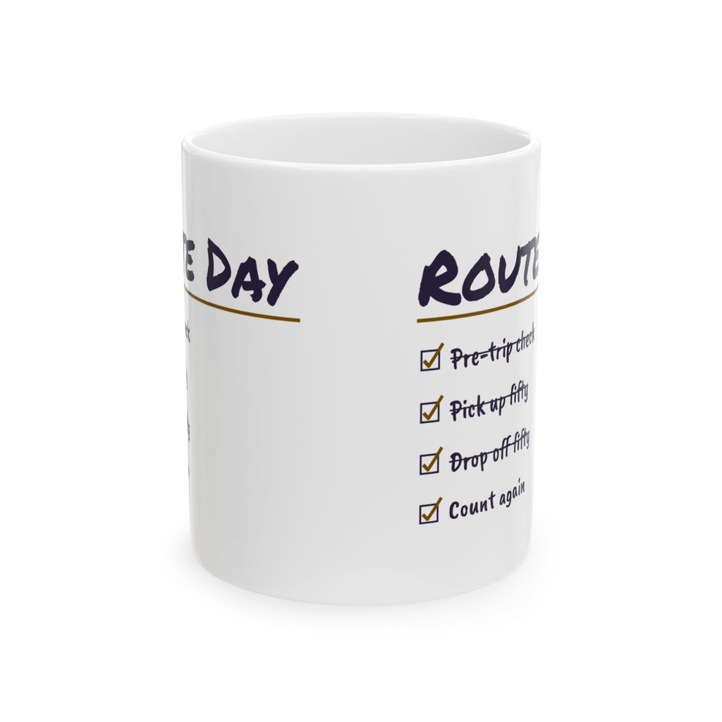 Funny School Bus Driver Mug Pick Up Fifty Drop Off Fifty