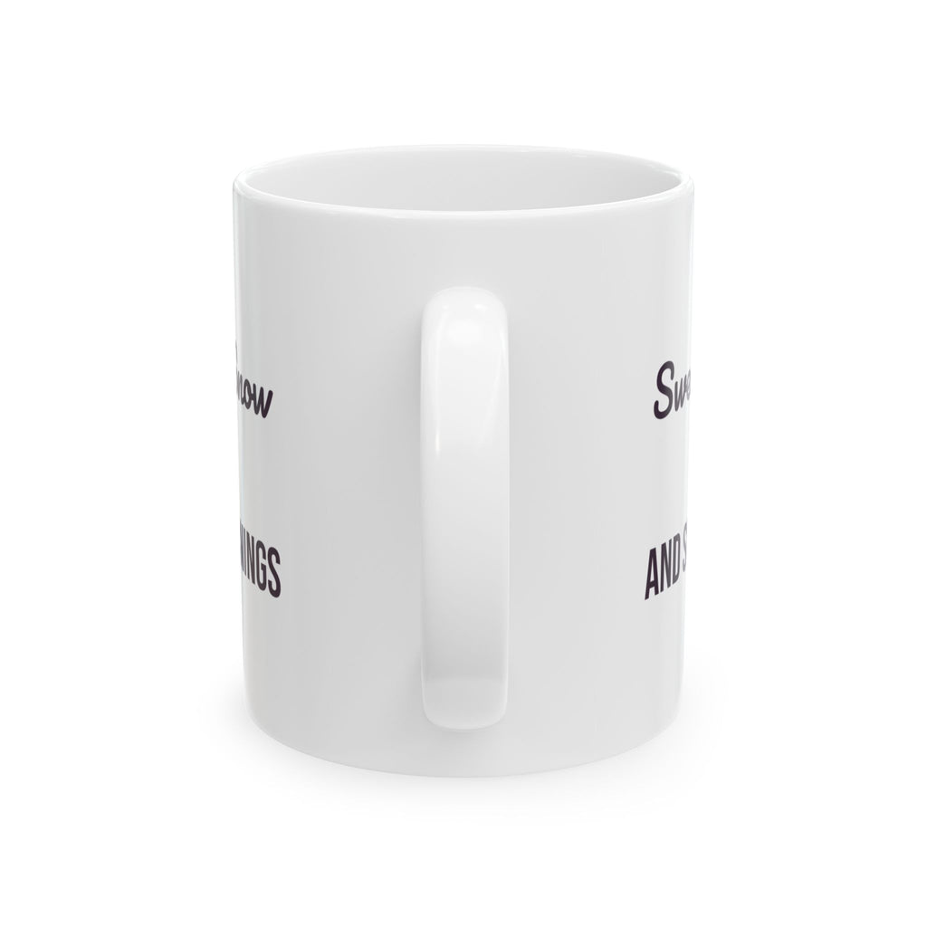 Christmas Coffee Mug Sweaters Snow And Slow Mornings