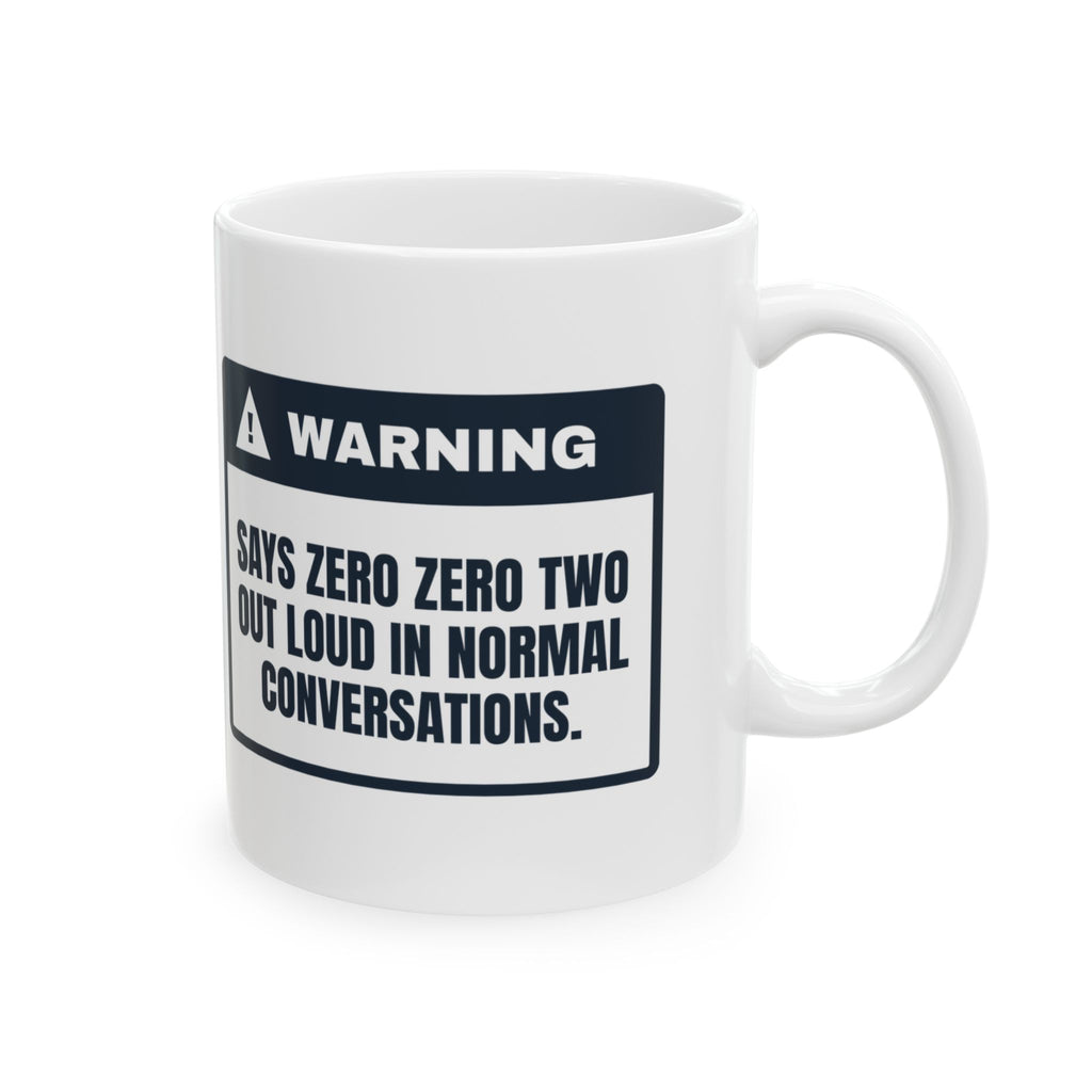 Funny Pickleball Mug Warning Zero Zero Two Said Out Loud