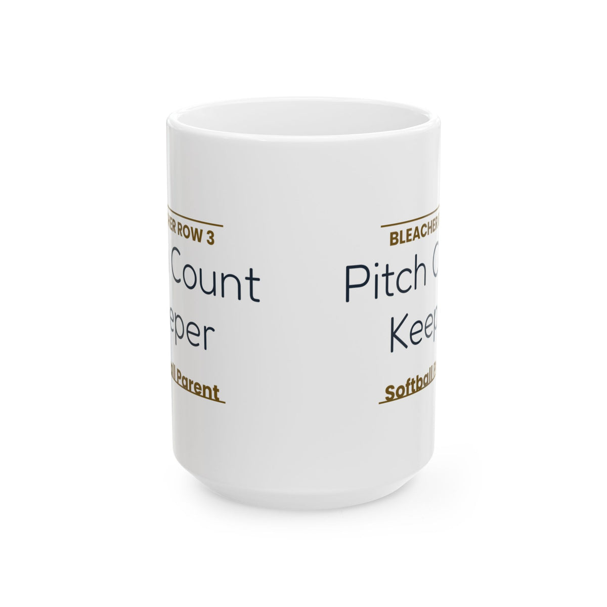 Funny Softball Coffee Mug Pitch Count Keeper For Softball Parents
