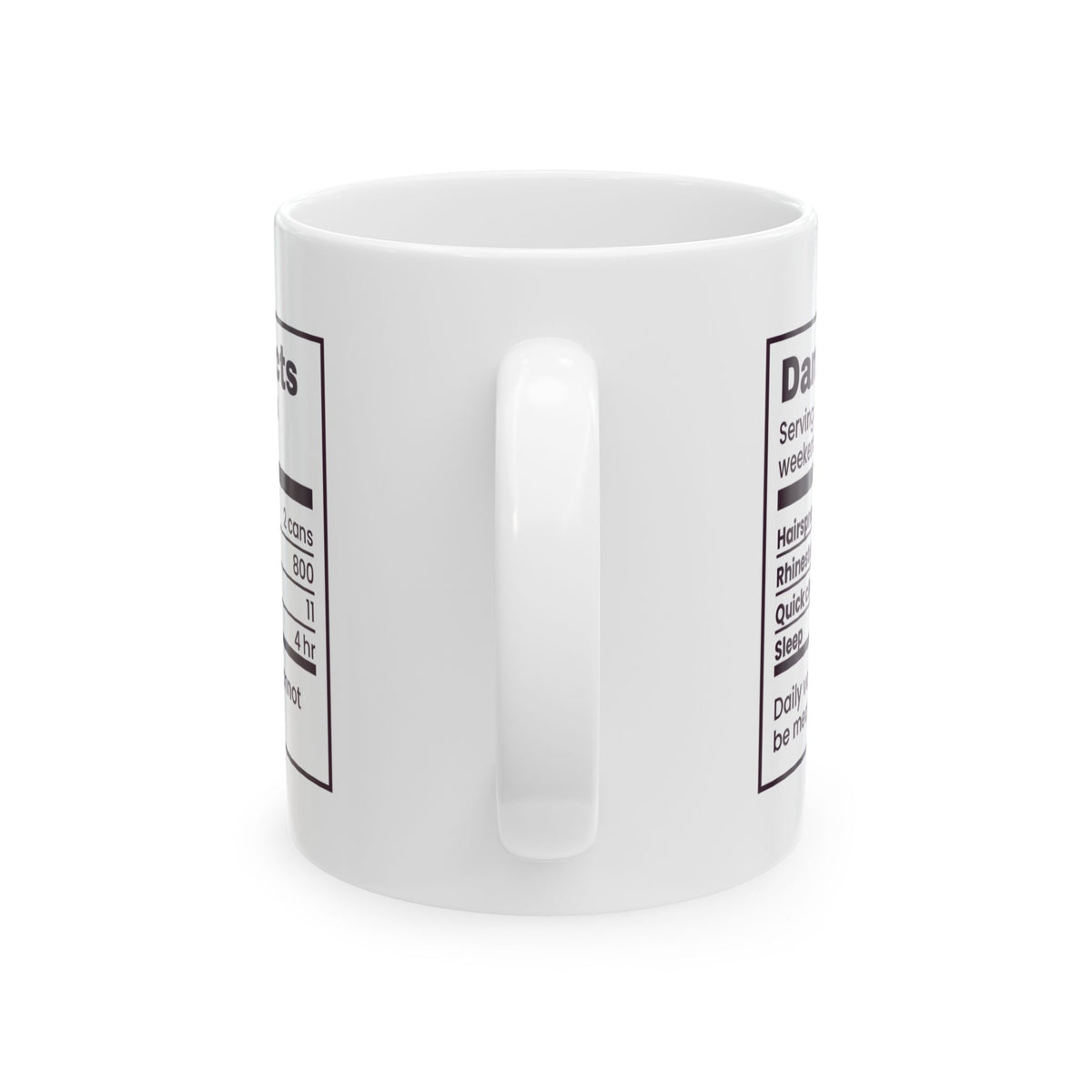 Funny Dance Coffee Mug Recital Weekend Nutrition Facts For Dancers