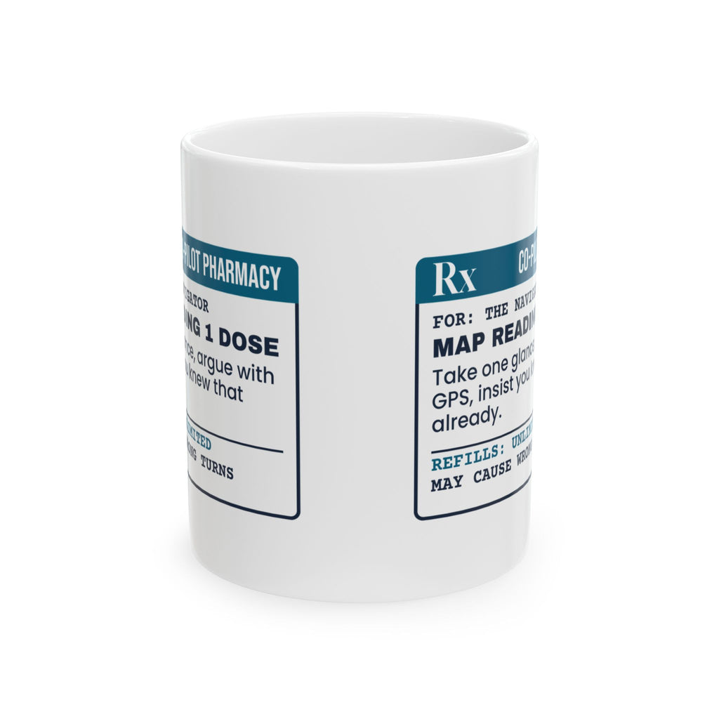 Funny Navigator Coffee Mug The Navigator Argues