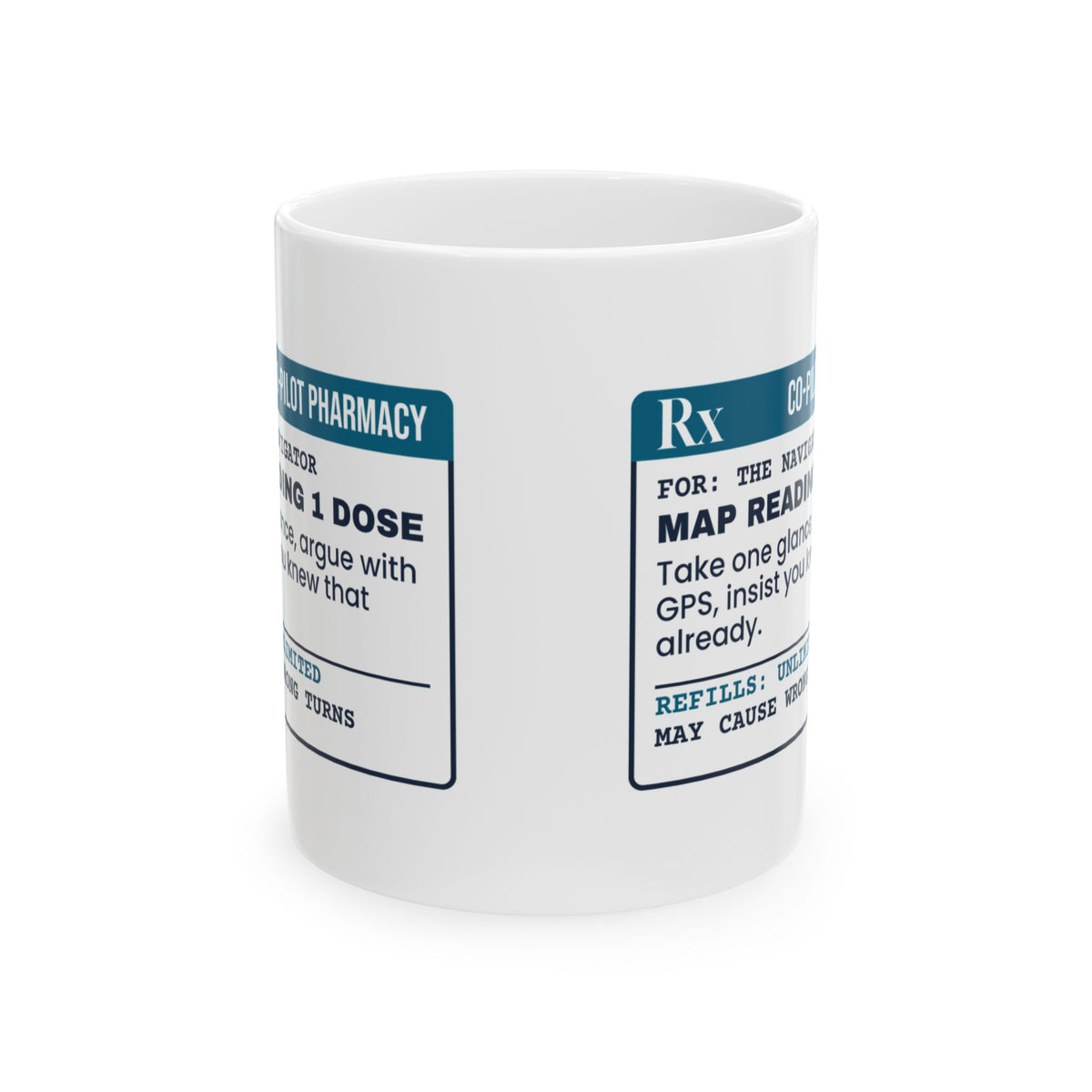 Funny Navigator Coffee Mug The Navigator Argues