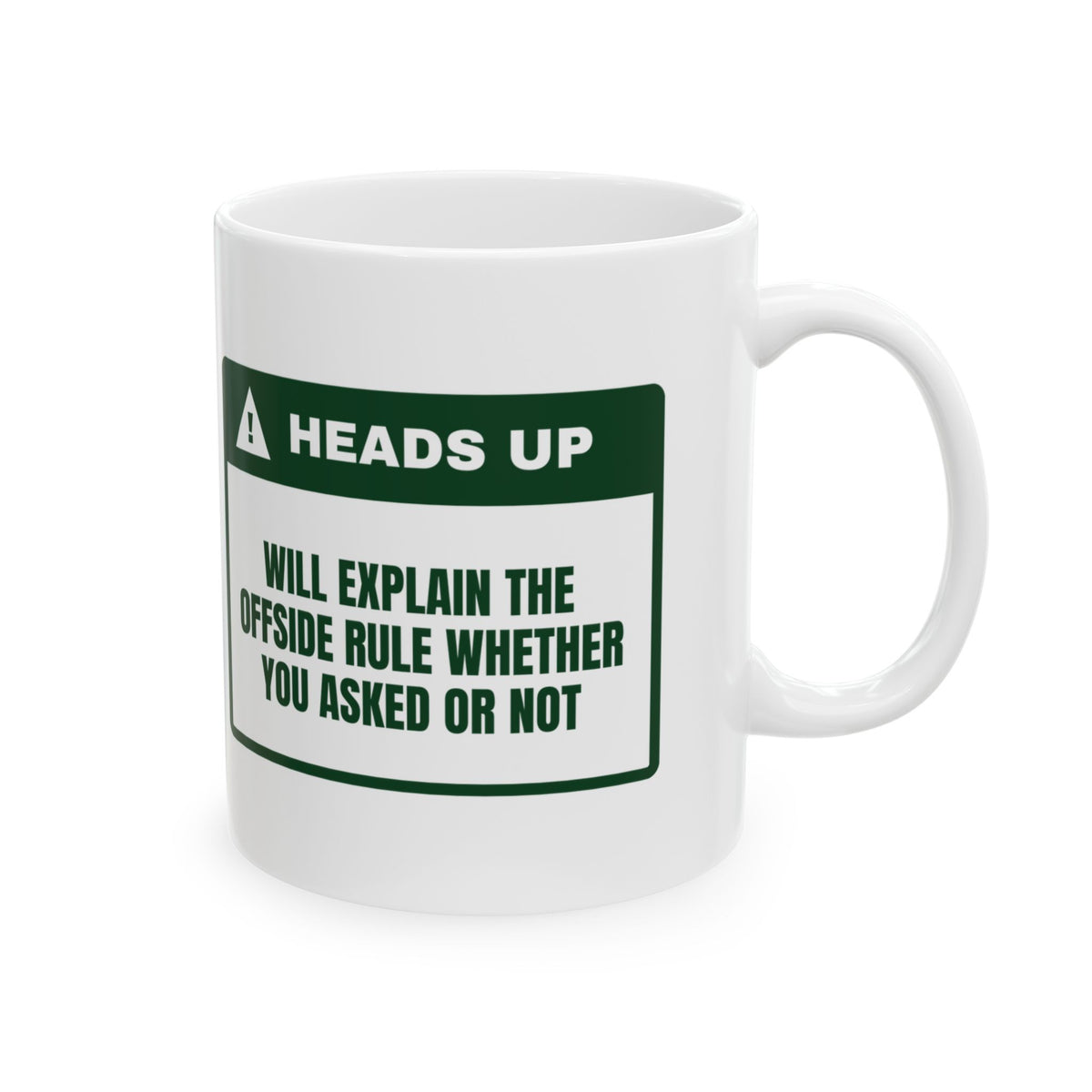 Soccer Mom Coffee Mug Offside Rule Incoming