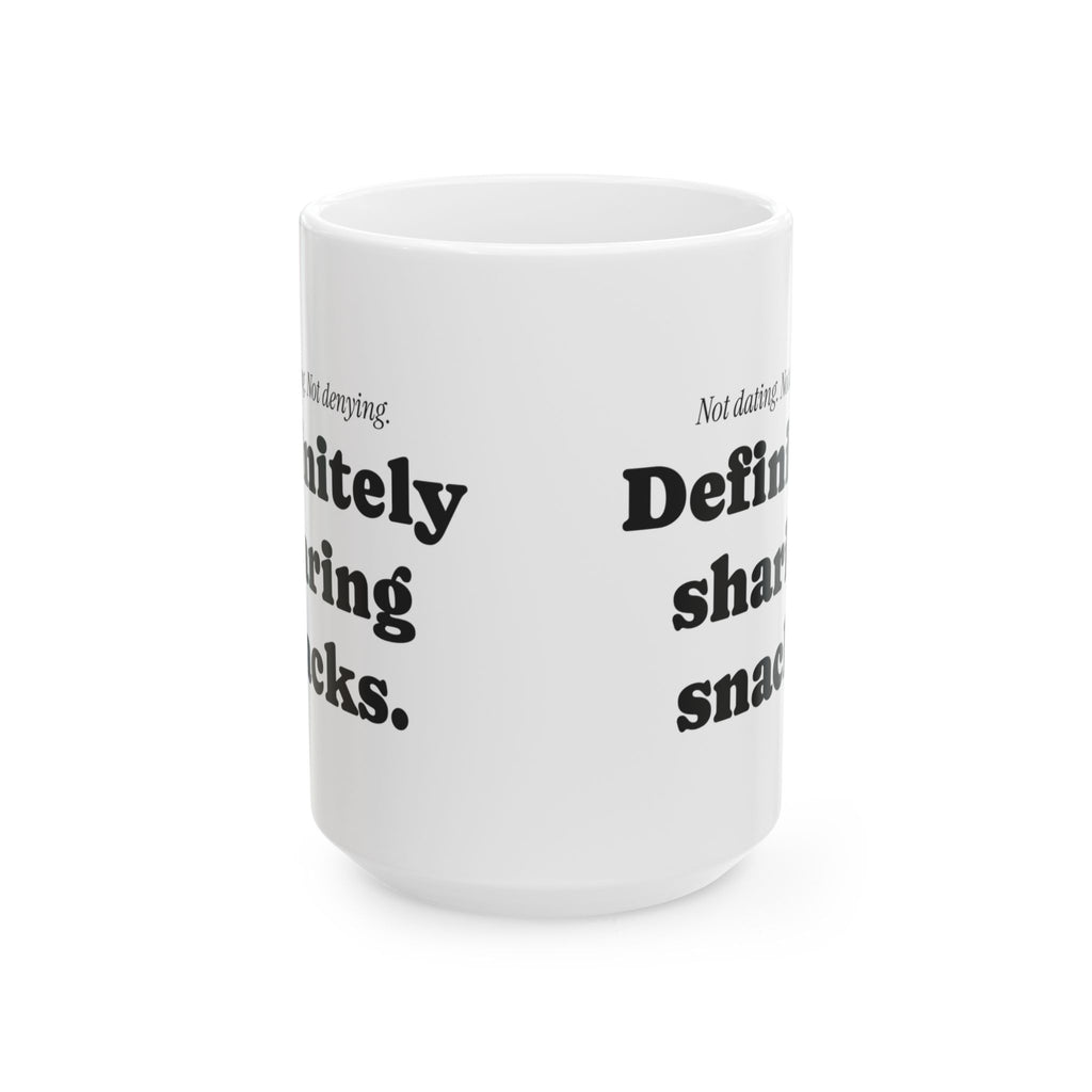 Funny Not Dating Valentine Coffee Mug For Coworkers