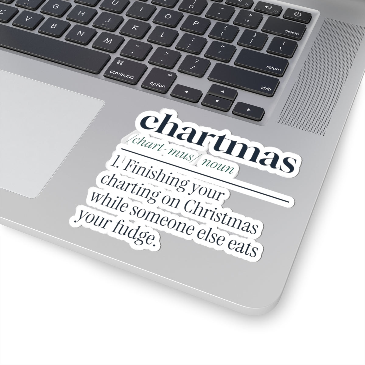 Funny Christmas Nurse Sticker Chartmas Definition For Nurses