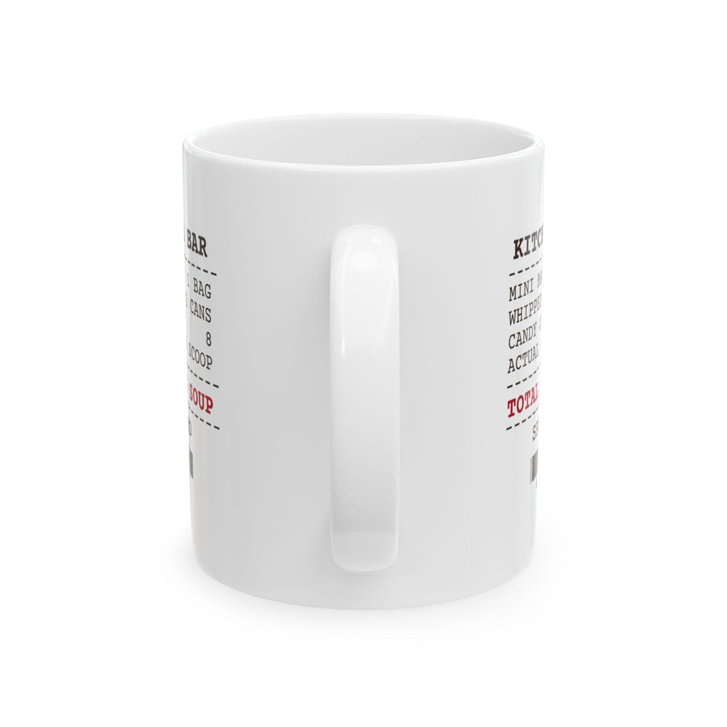Funny Hot Cocoa Coffee Mug Cocoa Bar Receipt Topping Soup