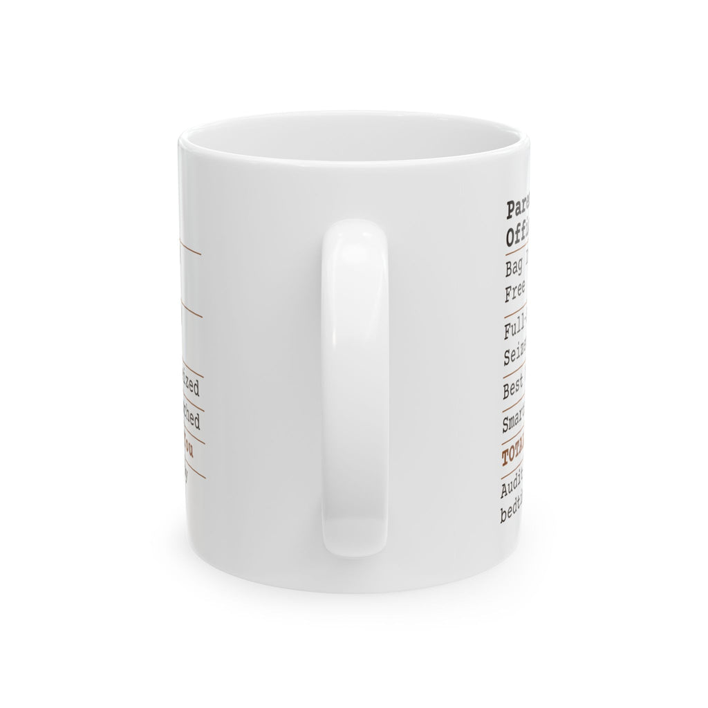Parent Tax Audit Coffee Mug Office Receipt